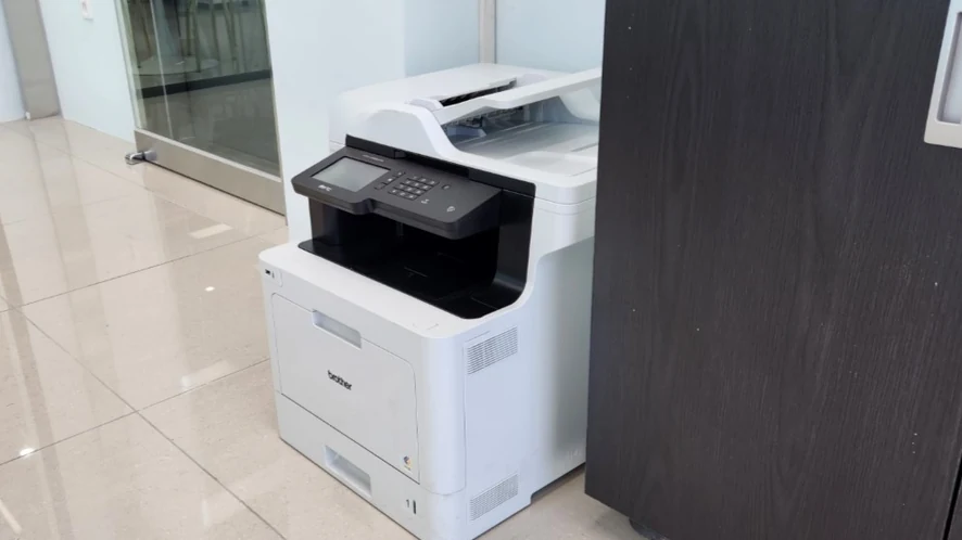 임실 사무실에 설치한 브라더 MFC-L8900CDW 복합기